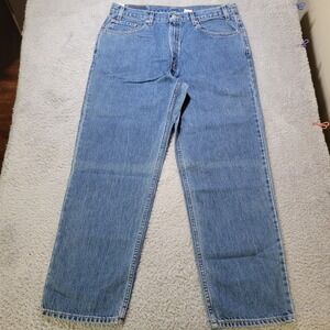 Vintage Levis 550 Baggy Jeans Mens 38x30 Blue Denim Relaxed Fit Skater Y2K 90s